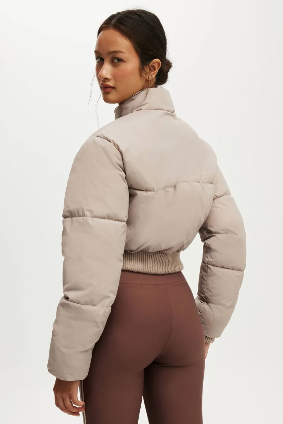 The Mother Puffer Contour Jacket