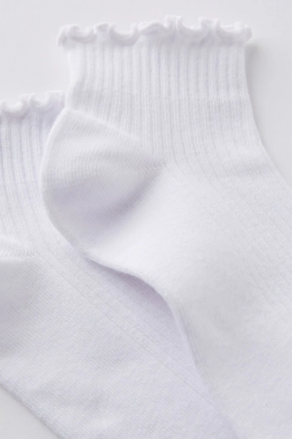 The Perfect Pair Frill Rib Ankle 2Pk