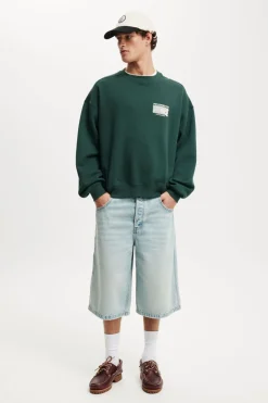 Tylah Saunders Box Fit Crew Sweater