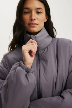 Ultra Light Padded Bomber Jacket