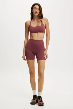 Ultra Luxe Strappy Cross Back Crop
