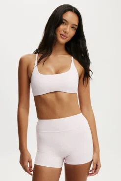 Ultra Luxe Strappy Cross Back Crop