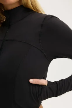 Ultra Soft Contour Long Sleeve Zip Through