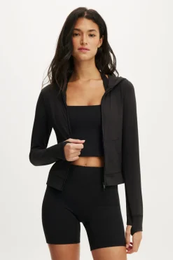 Ultra Soft Hooded Jacket
