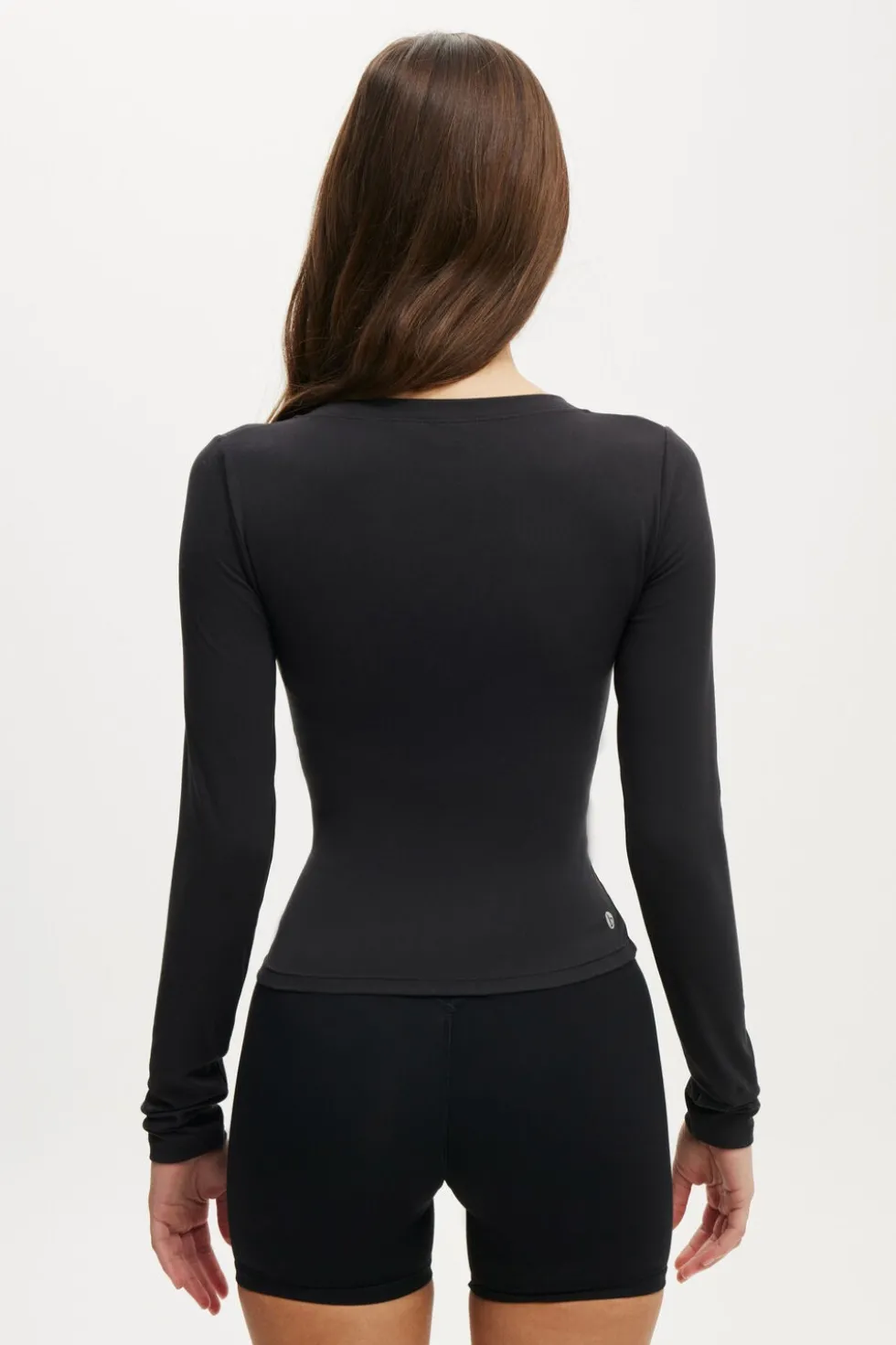 Ultra Soft Plunge Front Long Sleeve