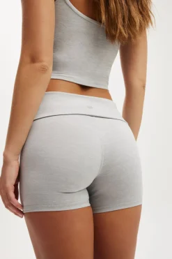 Ultra Soft Roll Over Shortie Short