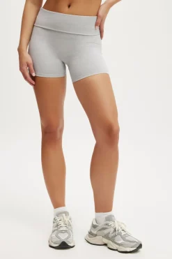 Ultra Soft Roll Over Shortie Short