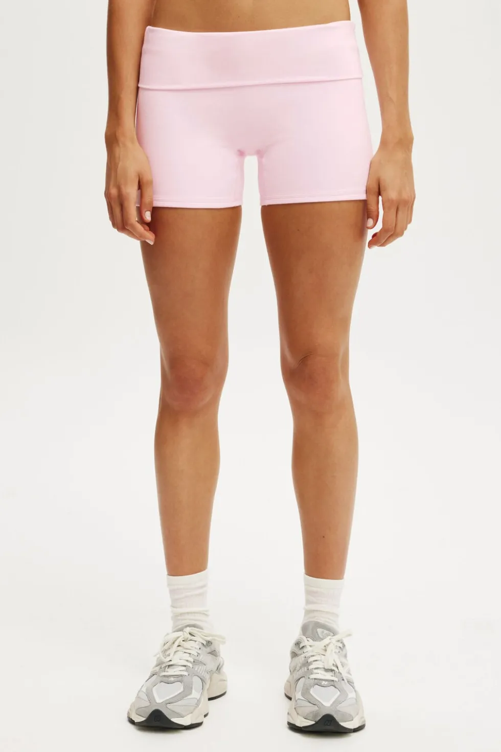 Ultra Soft Roll Over Shortie Short
