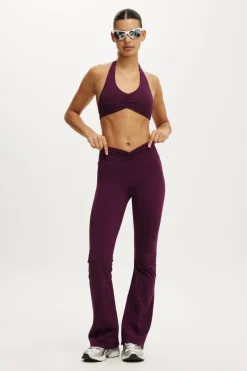 Ultra Soft Scrunch Front Flare