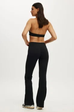 Ultra Soft Scrunch Front Flare
