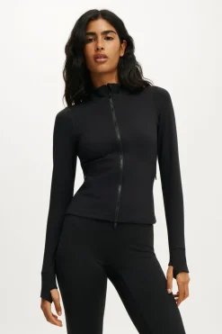 Ultra Soft Zip Through Jacket