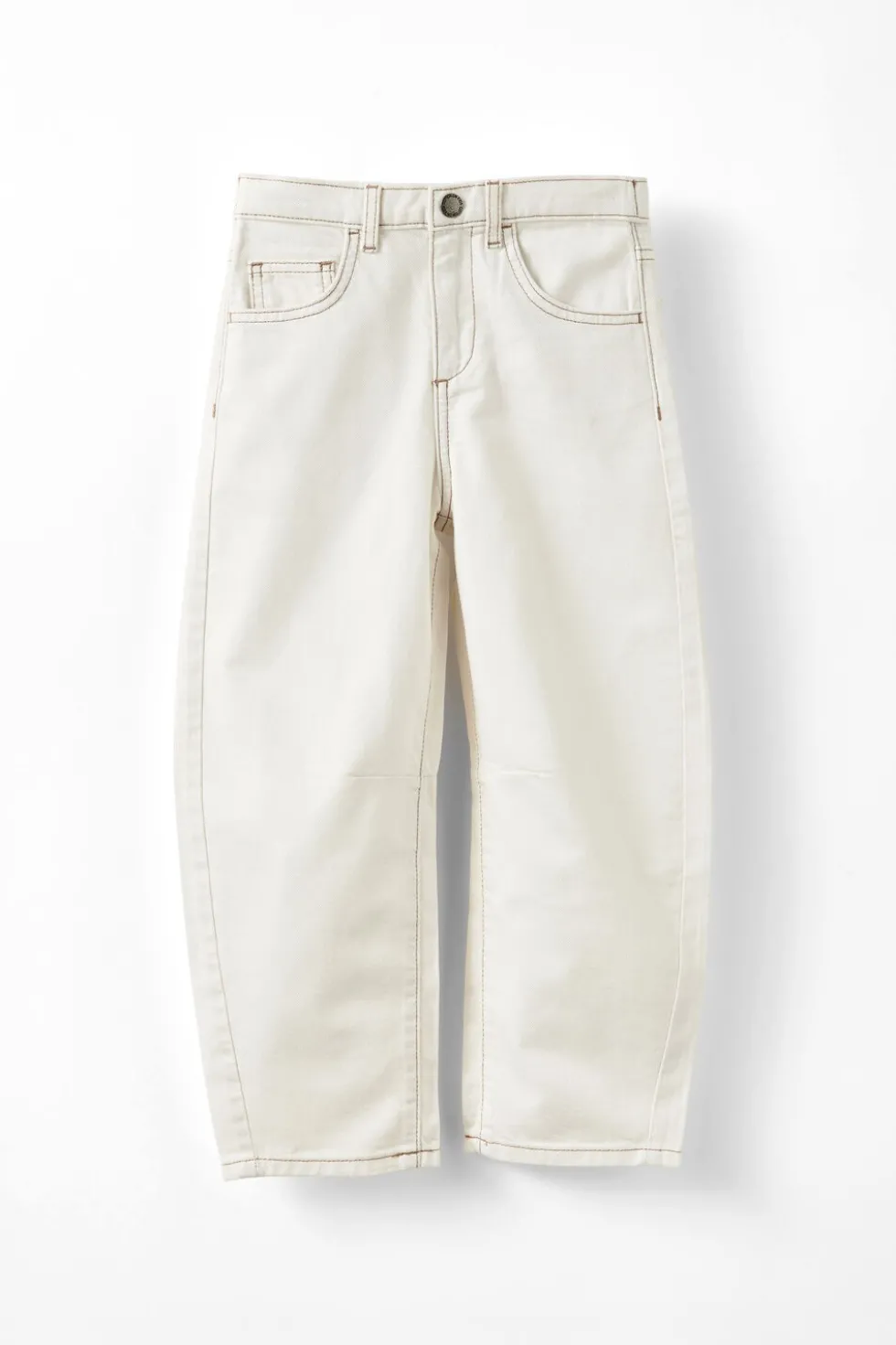 Unisex Barrel Leg Denim Jean