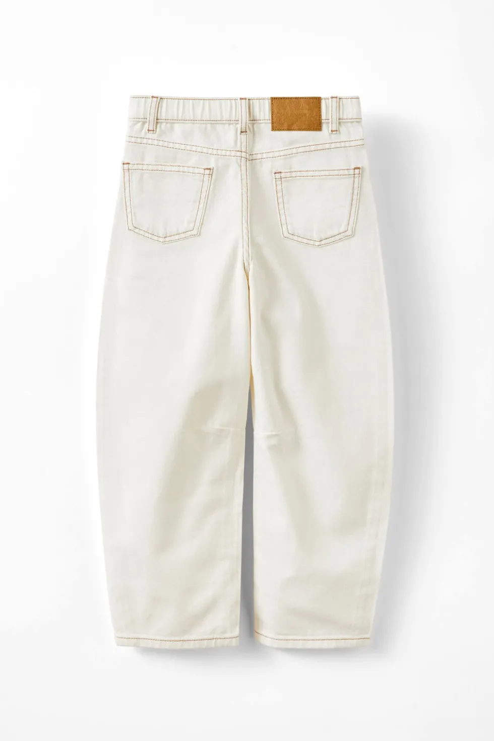 Unisex Barrel Leg Denim Jean