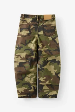 Unisex Barrel Leg Denim Jean