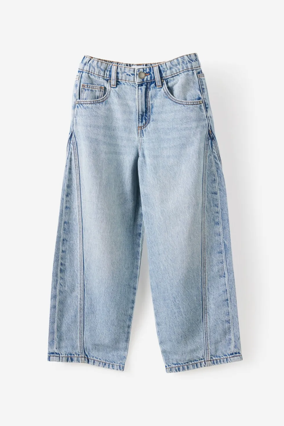 Unisex Super Barrel Leg Denim Jean