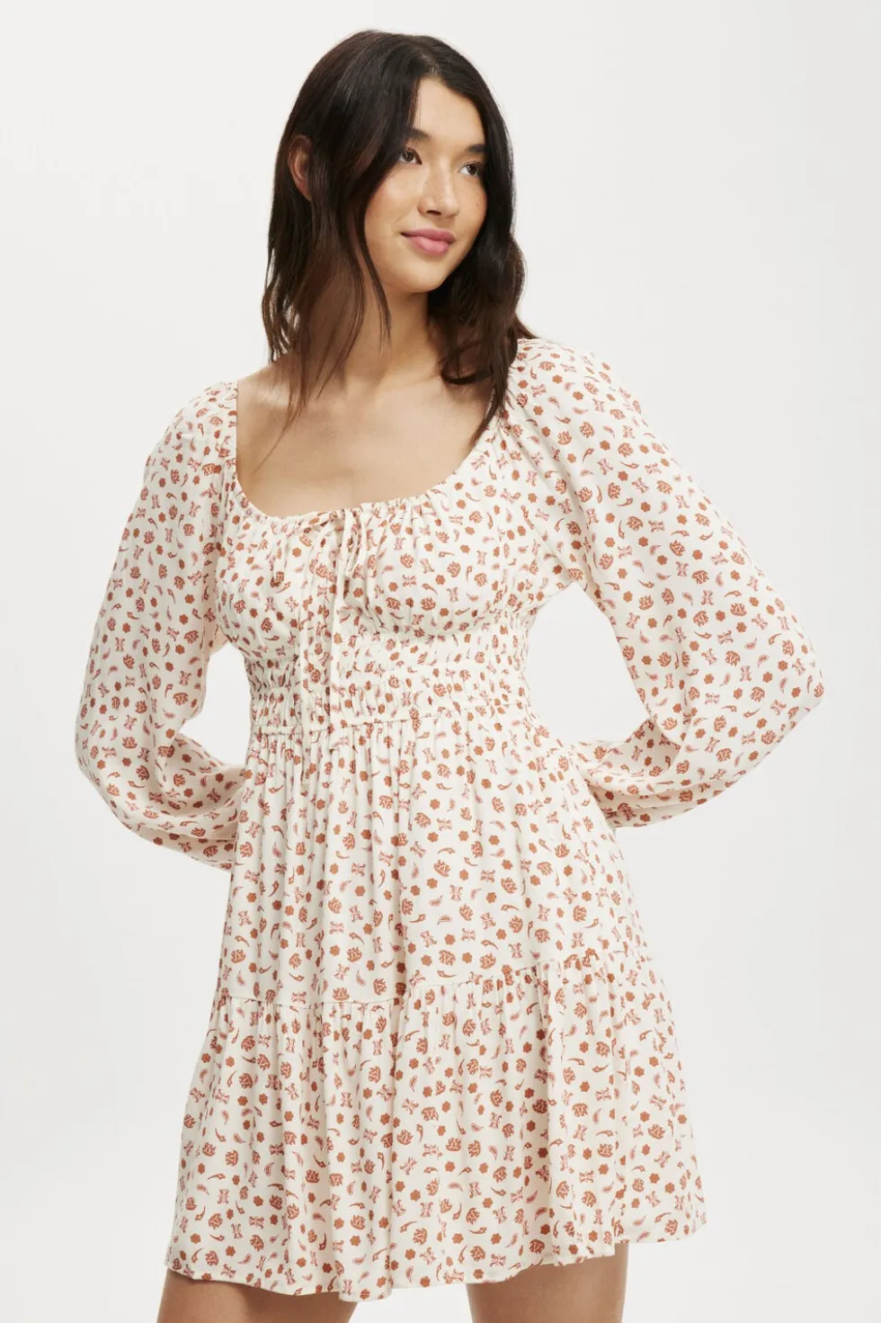 Valerie Long Sleeve Mini Dress