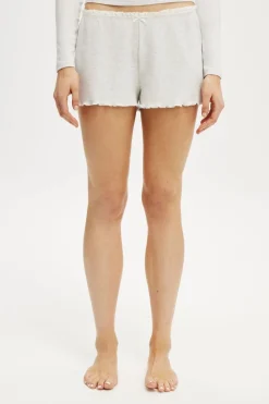 Waffle Baby Lock Hem Short