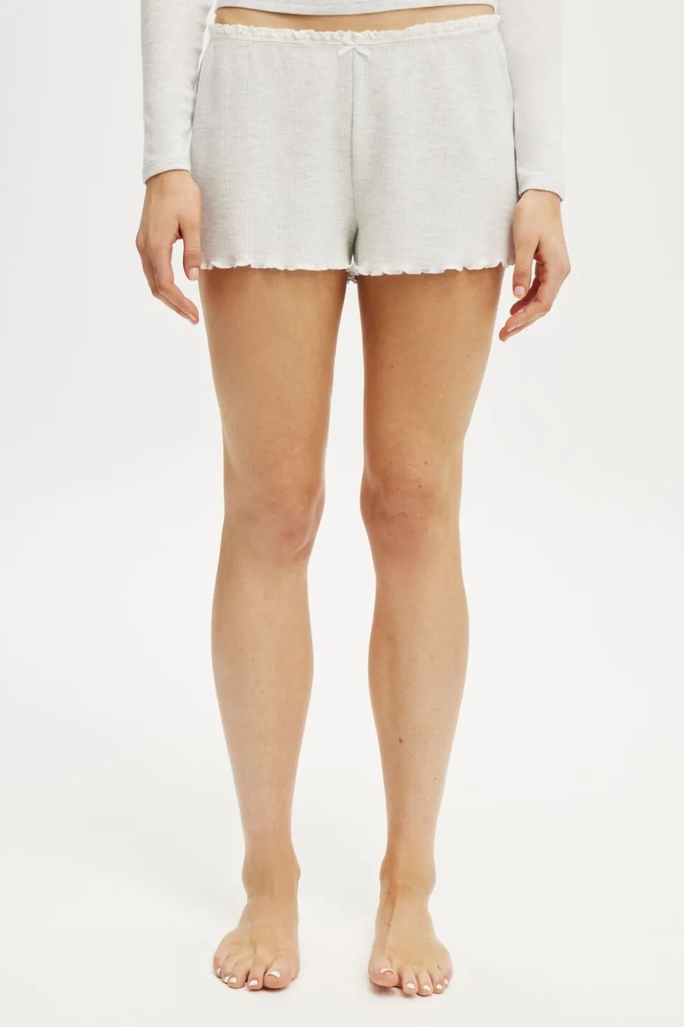 Waffle Baby Lock Hem Short