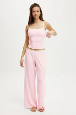 Waffle Baby Lock Square Neck Cami
