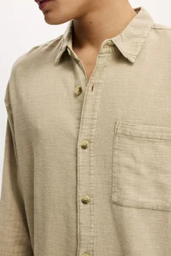 Washed Long Sleeve Shirt