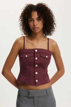 Willow Denim Corset