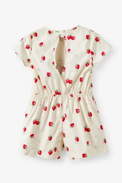Woven Bow Playsuit